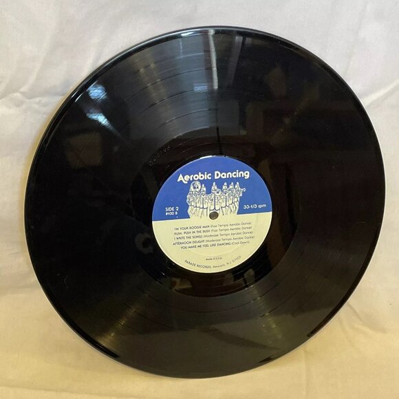 Various Aerobic Dancing (Vinyl, 1981) Parade #100 VG+ Record Only NO COVER LP - Picture 5 of 6